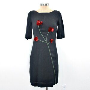 Moschino dress vintage with poppies